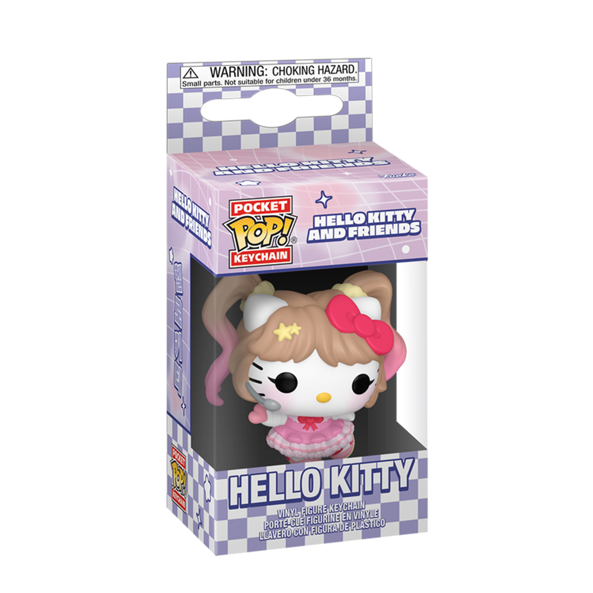 Ігрова фігурка на клипсе FUNKO POP! серії "Hello Kitty" - ХЕЛОУ КІТТІ (K-POP)