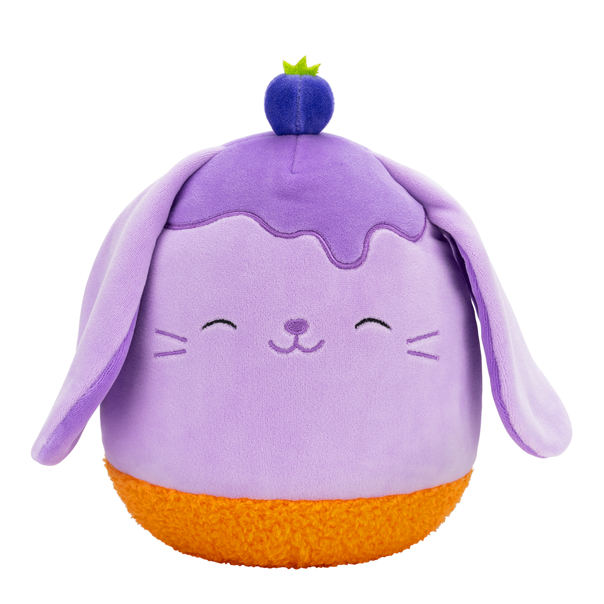 М'яка іграшка SQUISHMALLOWS - ЧОРНИЧНИЙ КРОЛИК (19 cm)