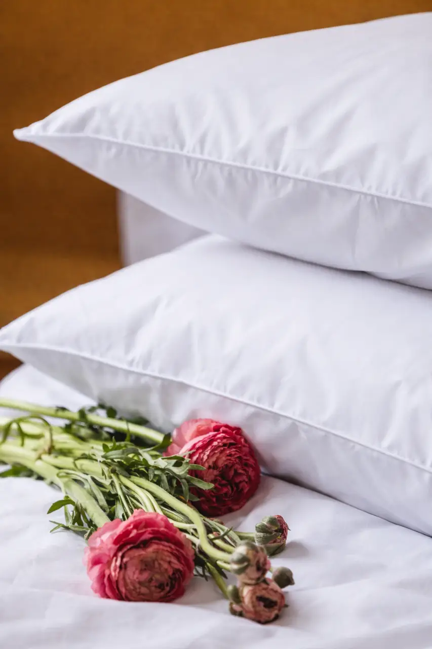 Комплект постільної білизни Ecotton Євро 210х220 см із перкалю білого кольору White