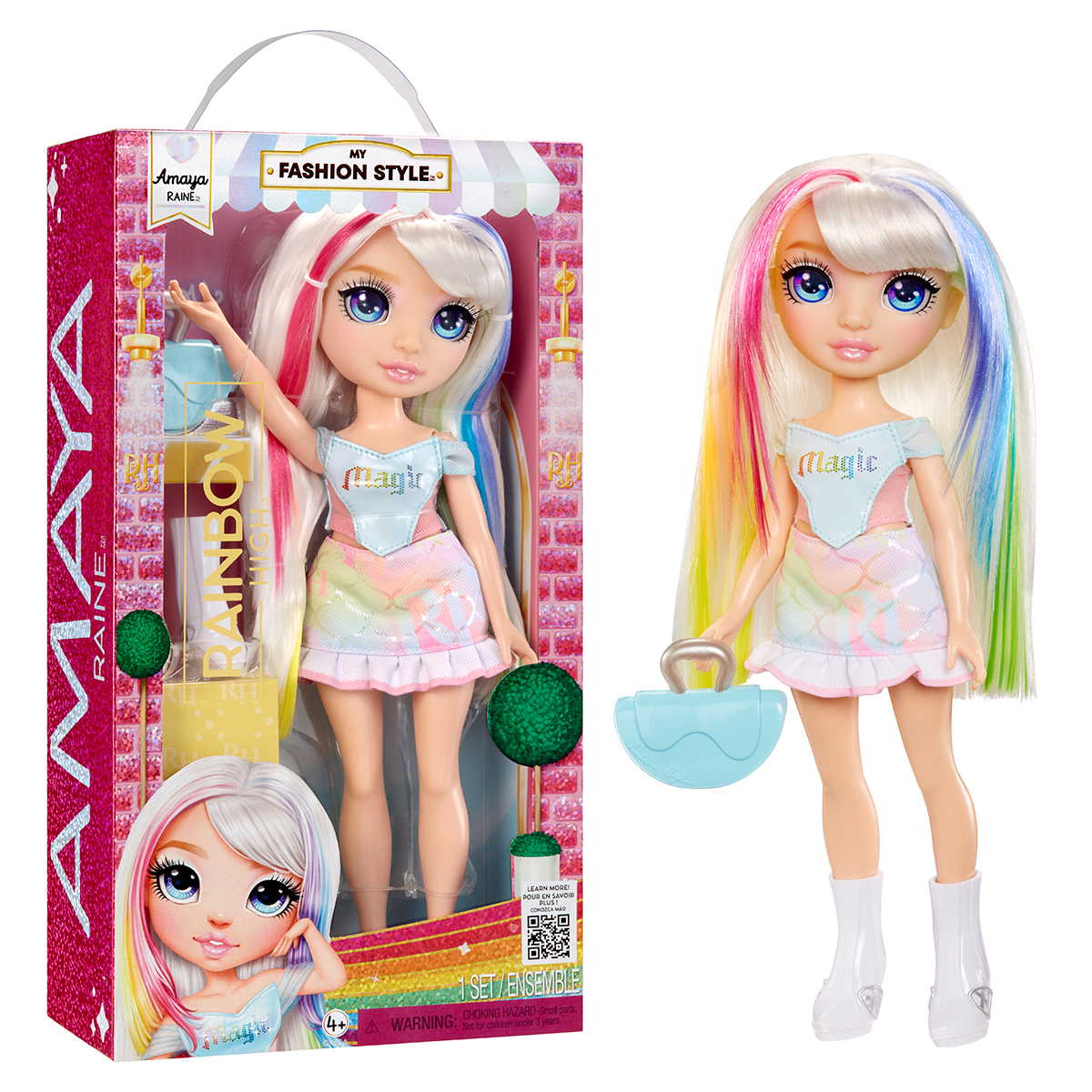Лялька RAINBOW HIGH серії "My Fashion Style" – АМАЯ (з аксес.)
