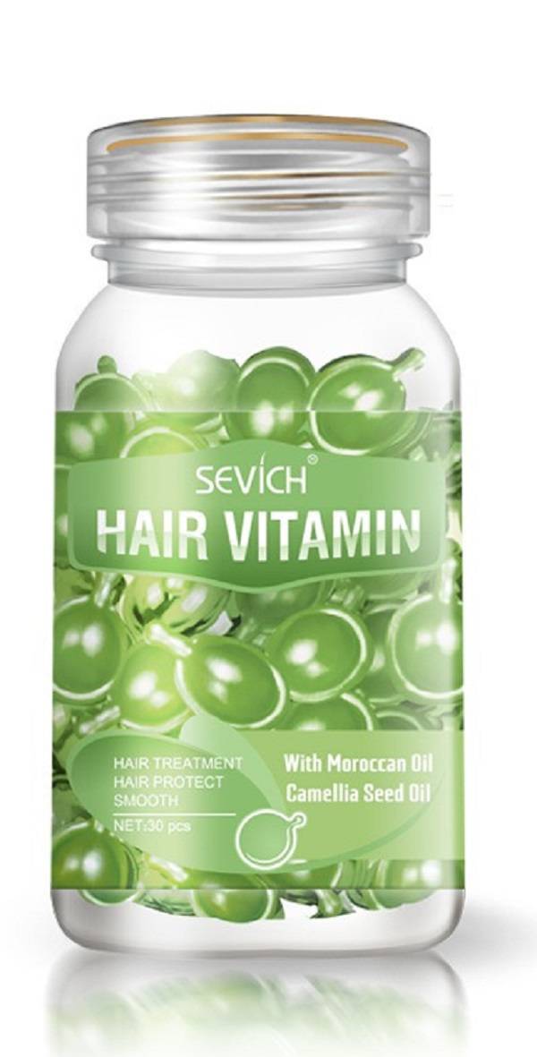 Капсулы для волос Sevich Vitamin With Morocan Oil, Camellia Oil (марокканское масло и масло камелии) 30 капсул