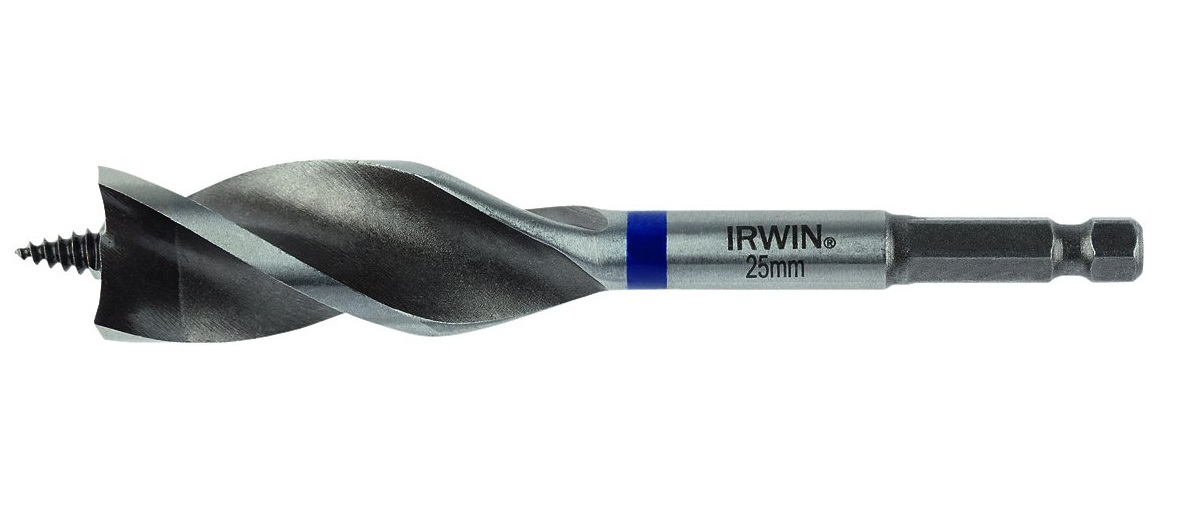Свердло по дереву з цвяхами Blue Groove Power Ø25 мм, Irwin 10507717