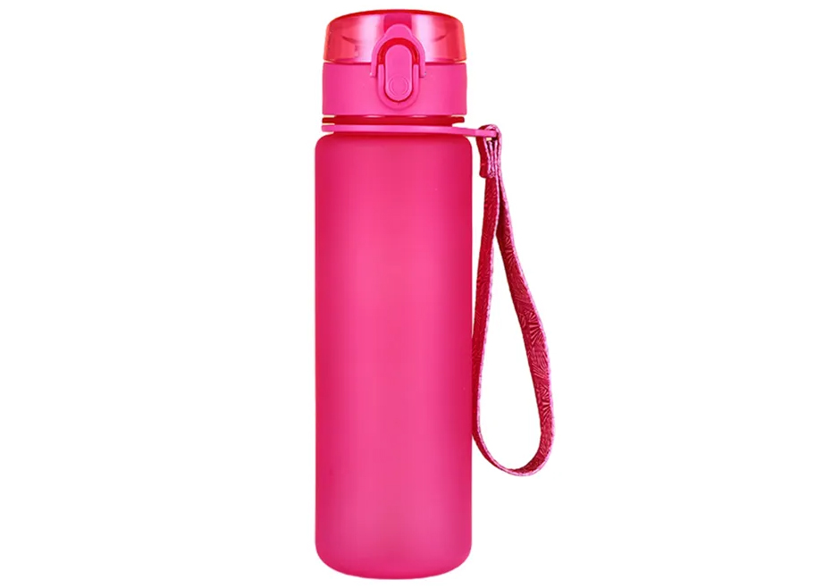 Пляшка для води EasyFit AquaFlow 800 мл (рожева)