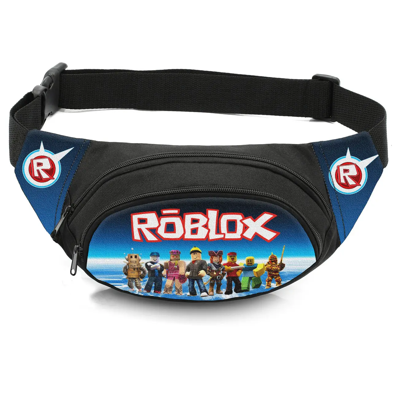 Сумка-бананка дитяча з принтом Roblox поясна сумка для хлопчика (4425)