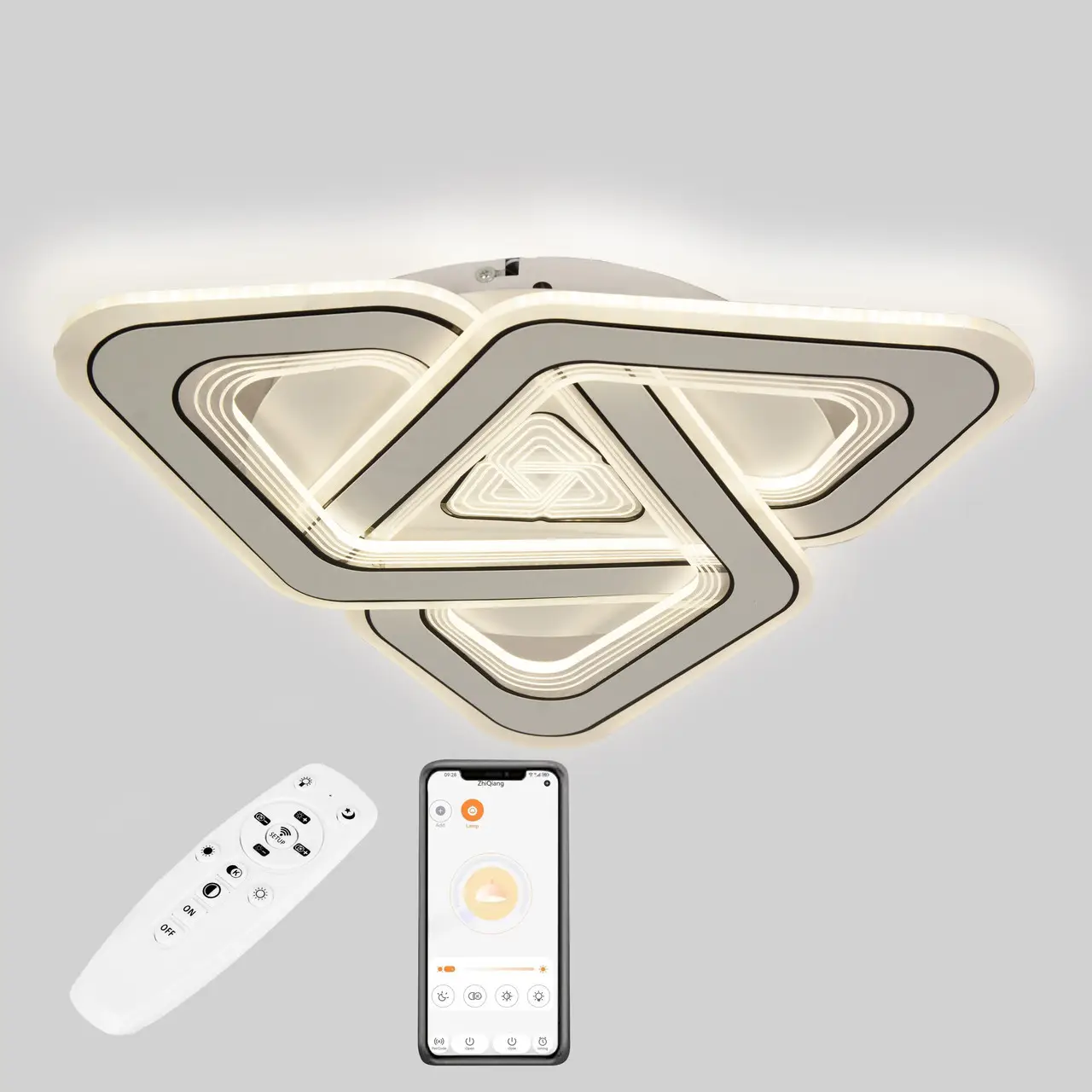 Стельова LED люстра, світлодіодний світильник Sunlight 6079/500