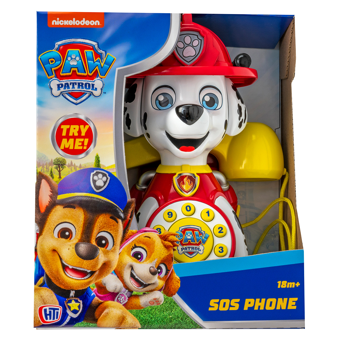 Іграшка-каталка на мотузочці PAW PATROL - МАРШАЛ: ЕКСТРЕНИЙ ВИКЛИК