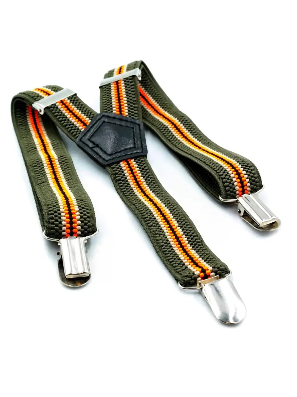 Підтяжки дитячі Weatro Зелені det-pd-058