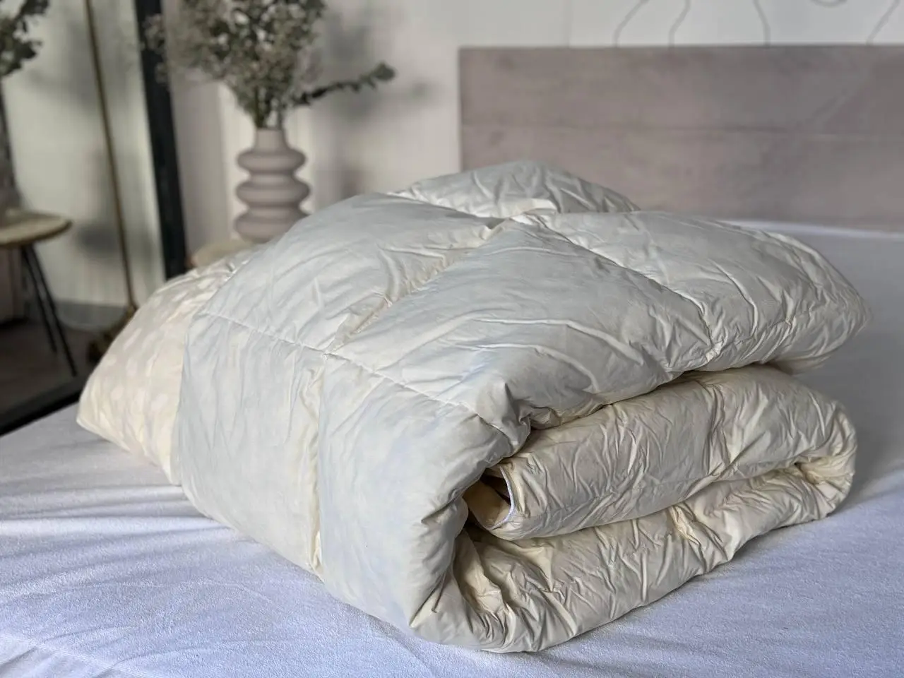 Ковдра Ecotton Євро 200х210 см пухово-перова пух 50%