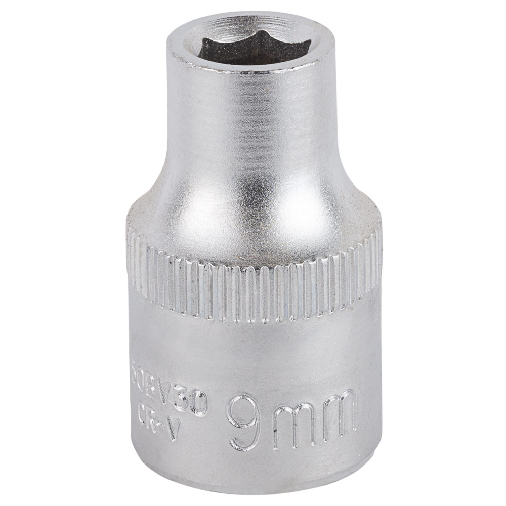 Насадка шестигранная короткая 1/2" 9мм CrV mid SIGMA (6071091)