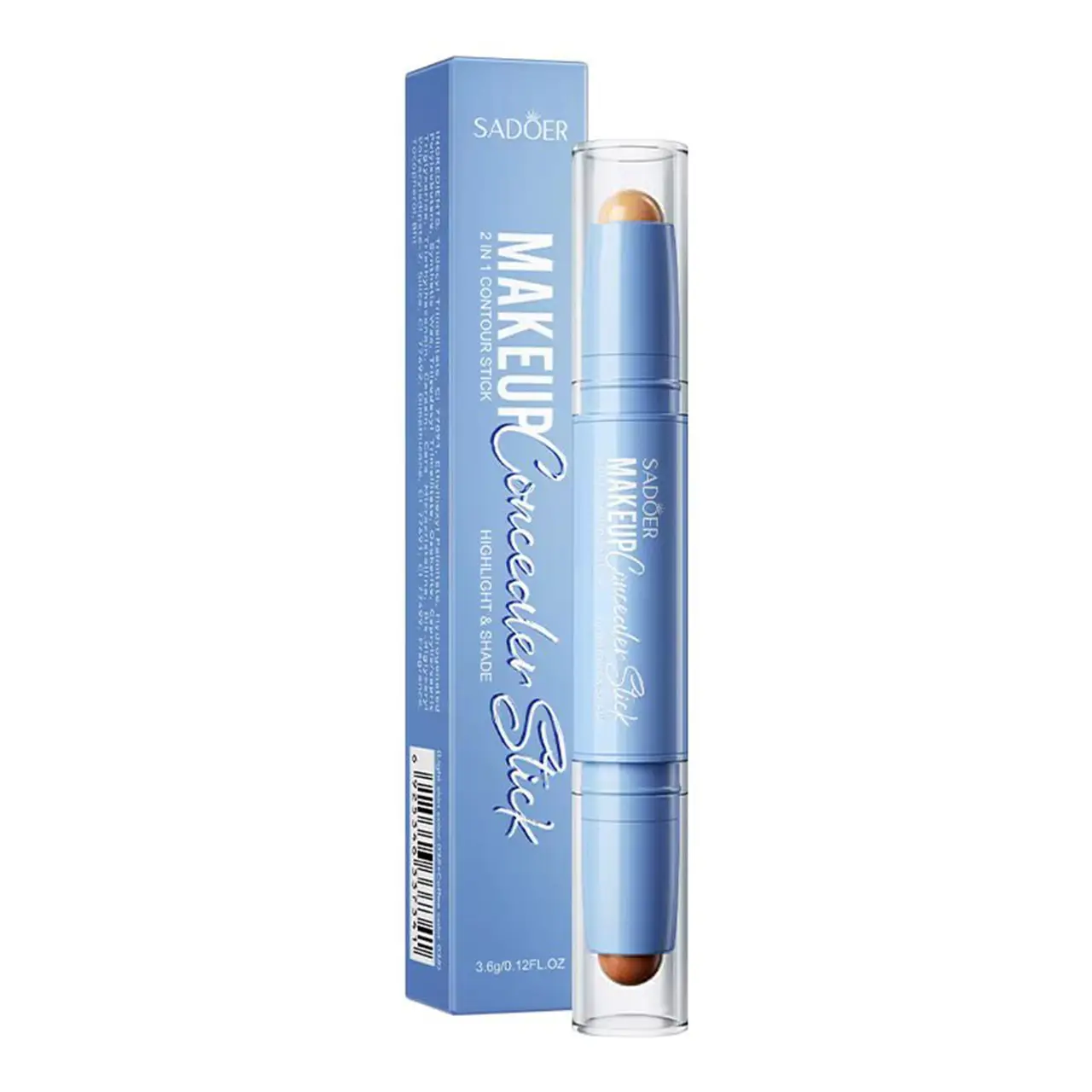 Стик-контуринг SADOER Contouring Stick 2в1 №01 + №01 3.6 г