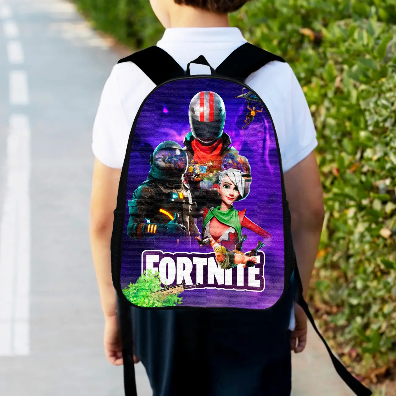 Рюкзак дитячий Фортнайт "Fortnite", 34х27см, міський ранець для хлопчика з принтом (00411)