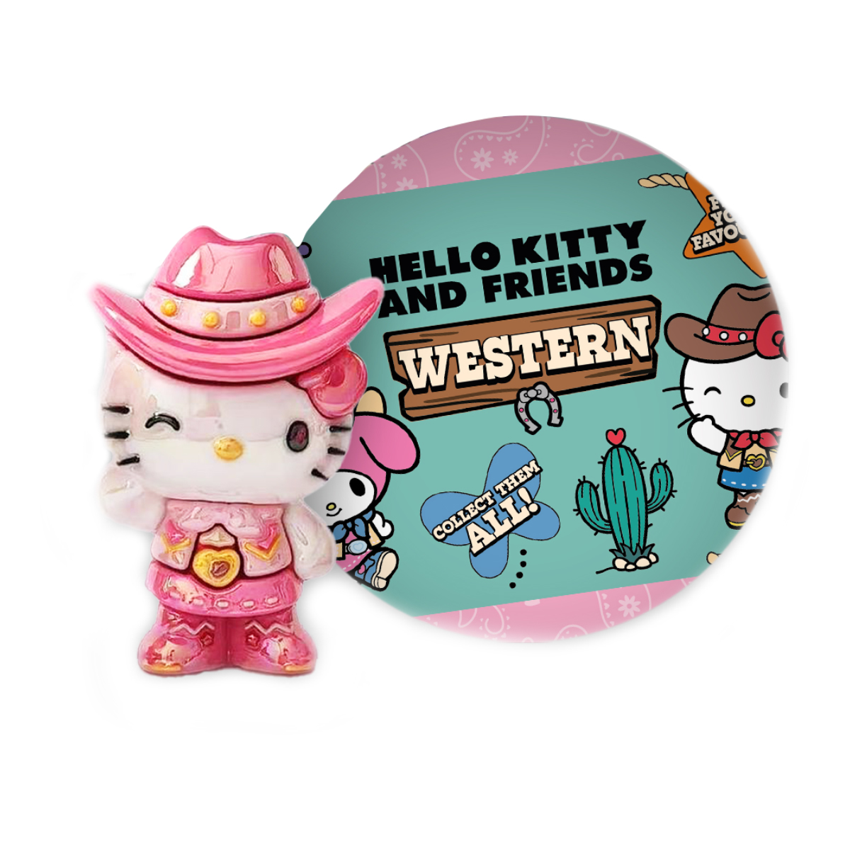 Фігурка-сюрприз COOL THINGS серії "Hello Kitty" - ЗІРКИ ВЕСТЕРНУ
