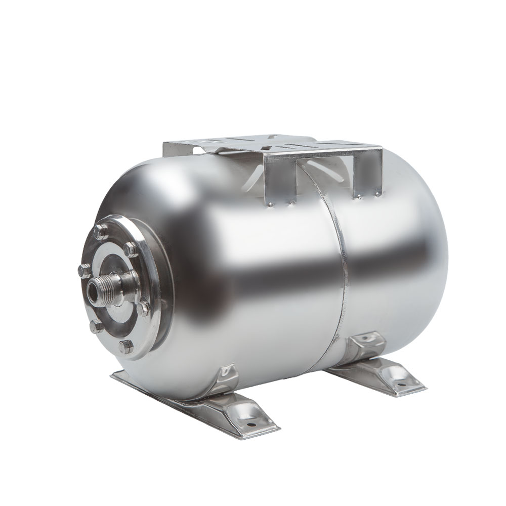 Гидроаккумулятор горизонтальный 24л (нерж) WETRON HTw24SS (779211)