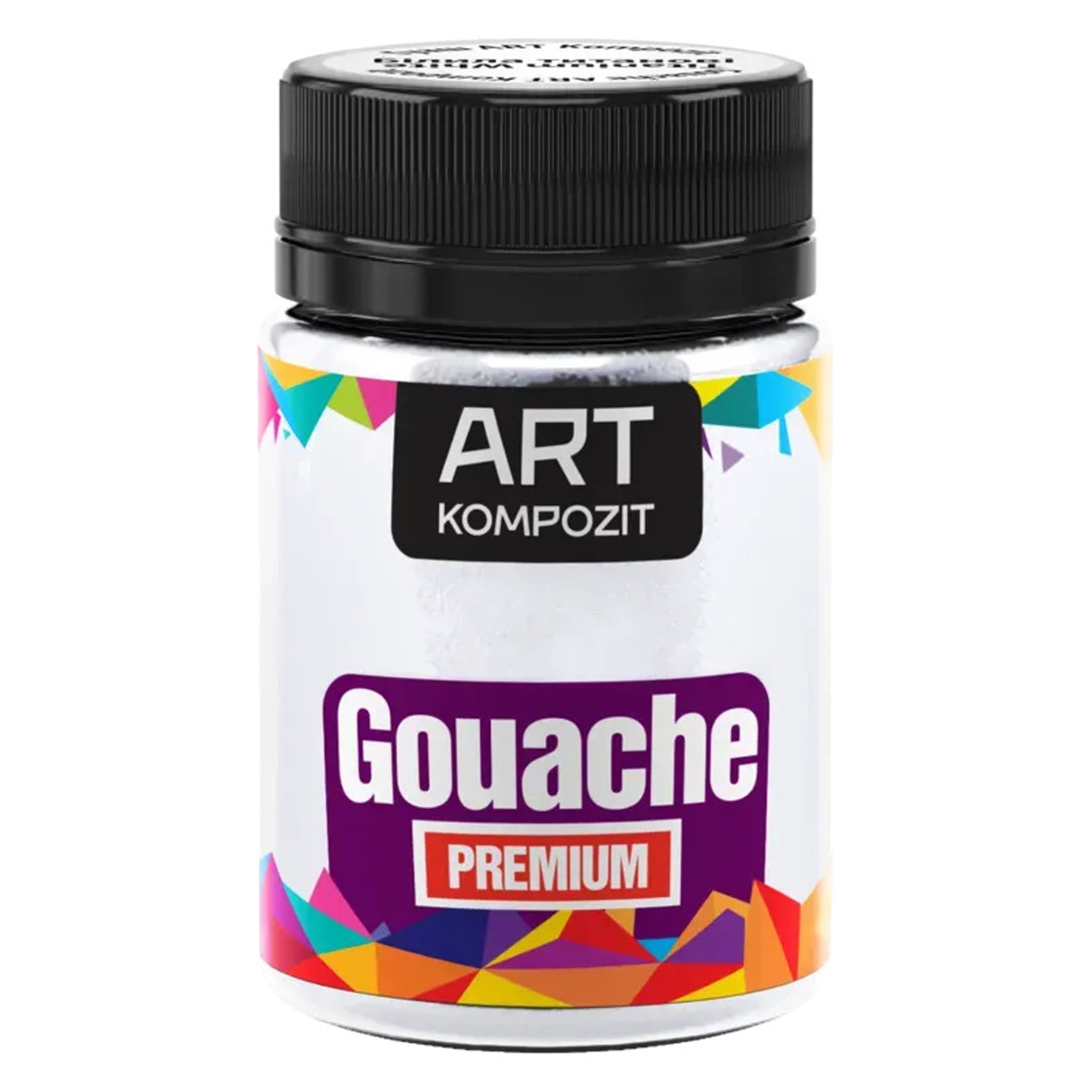 Гуаш художня PREMIUM "ART Kompozit", 60 мл, Білила титанові