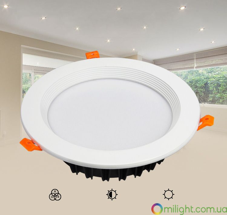 Світильник даунлайт DALI LED RGB+CCT, 25W