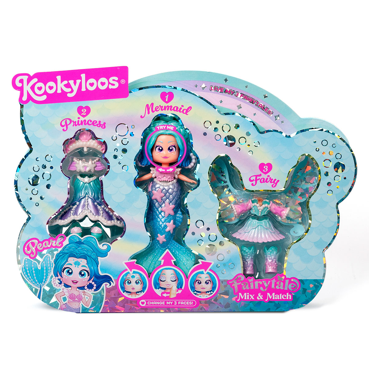 Ігровий набір з лялькою KOOKYLOOS серії "Fairytale" - ПЕРЛ