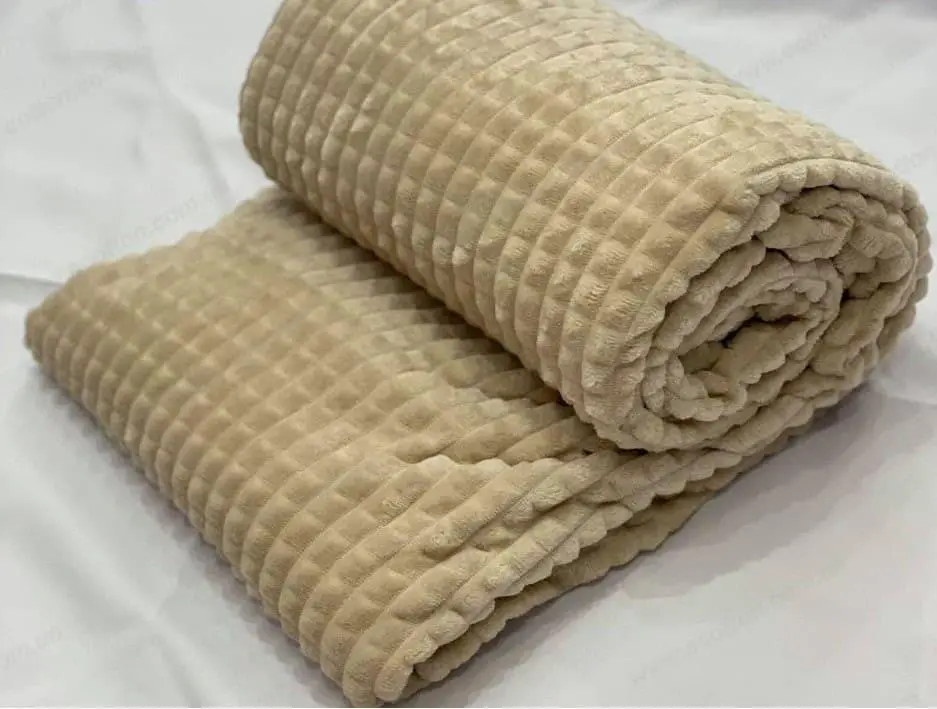 Плед Ecotton 150х200 см із мікрофібри кремовий Greish Beige