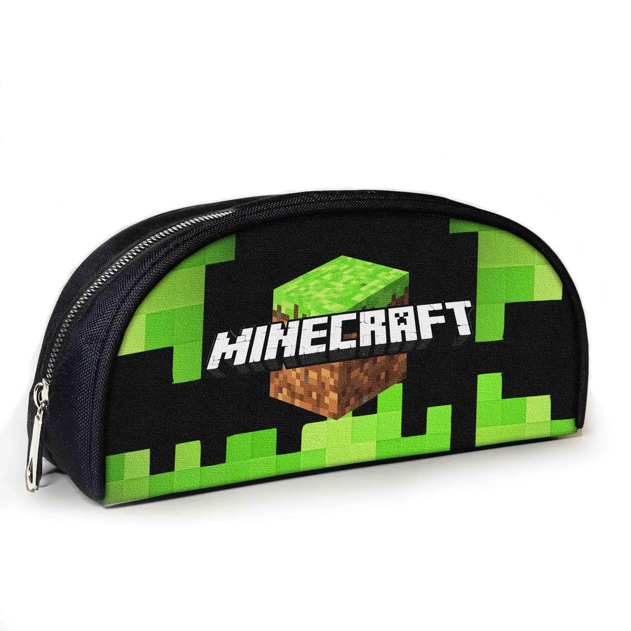 Пенал шкільний Minecraft 23х10х8 см з принтом для хлопчика (02797)