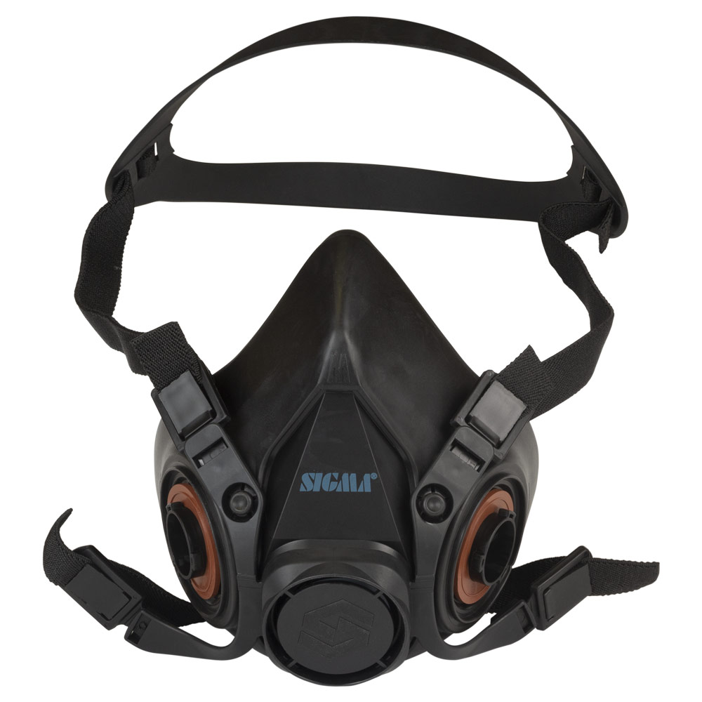 Полумаска Defender Eco без фильтров SIGMA (9417581)