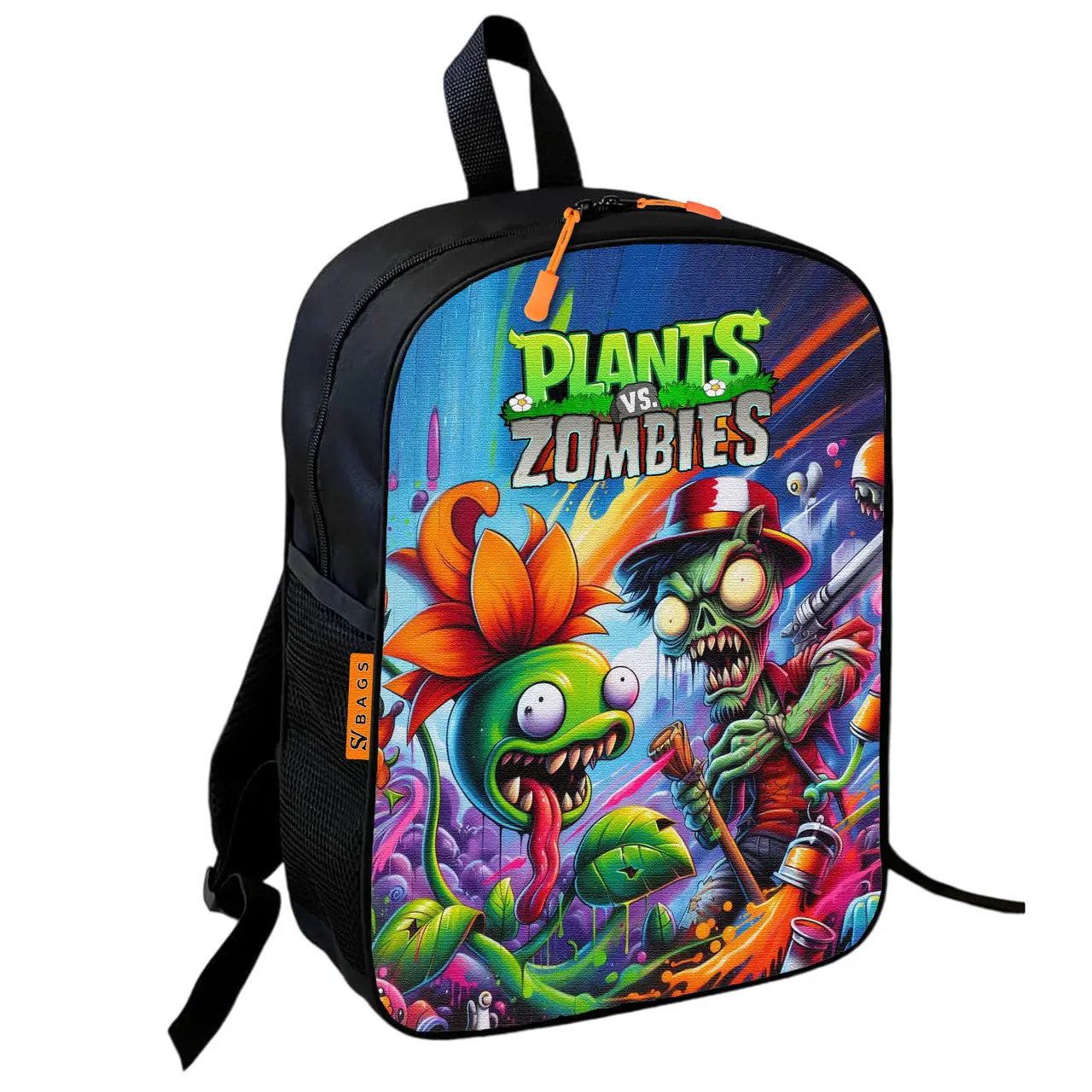 Рюкзак шкільний дитячий Рослини проти Зомбі «Plants vs Zombies» 36х27 см для хлопчика (01083)