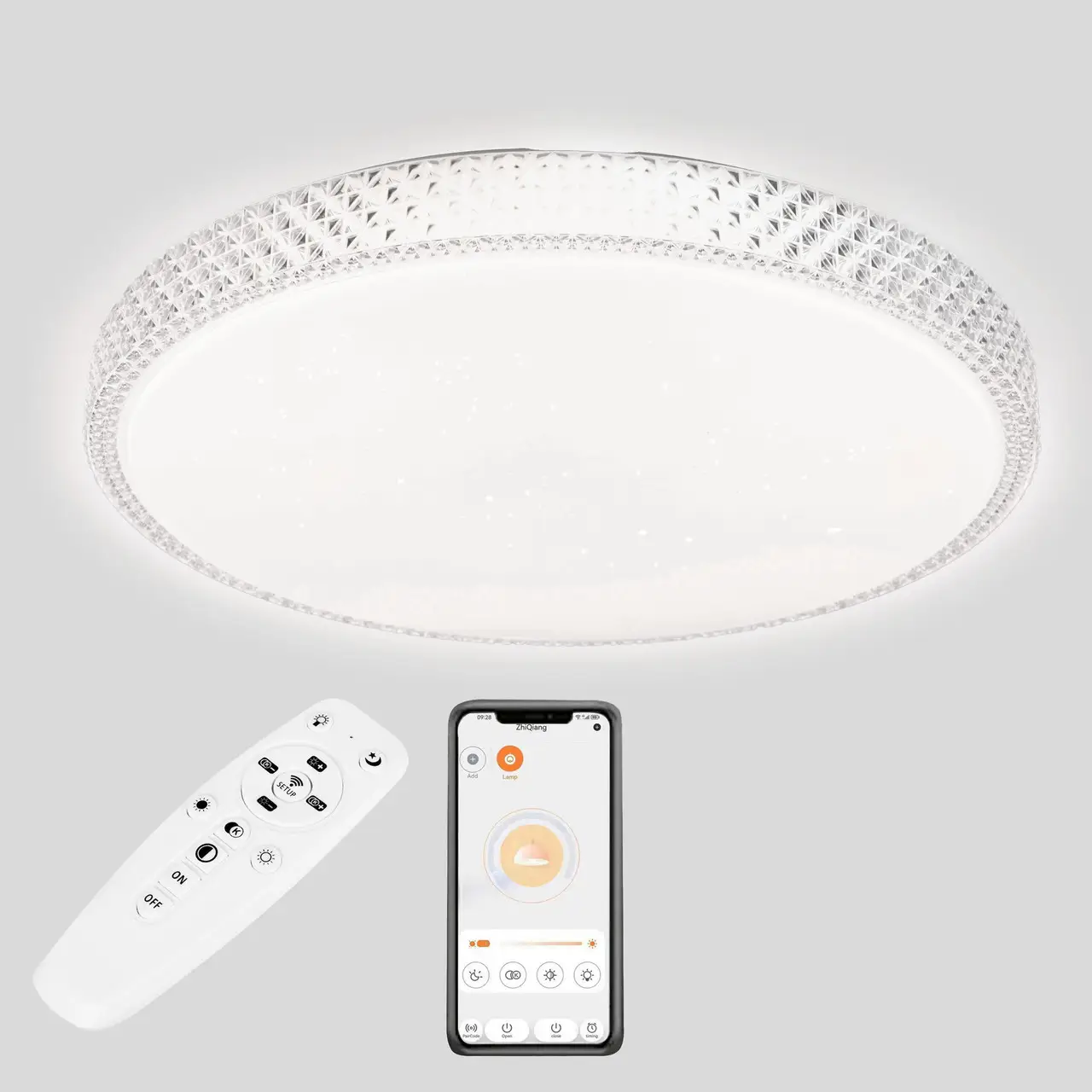 Настінно-стельова LED люстра, світильник бра світлодіодний Sunlight 413-500