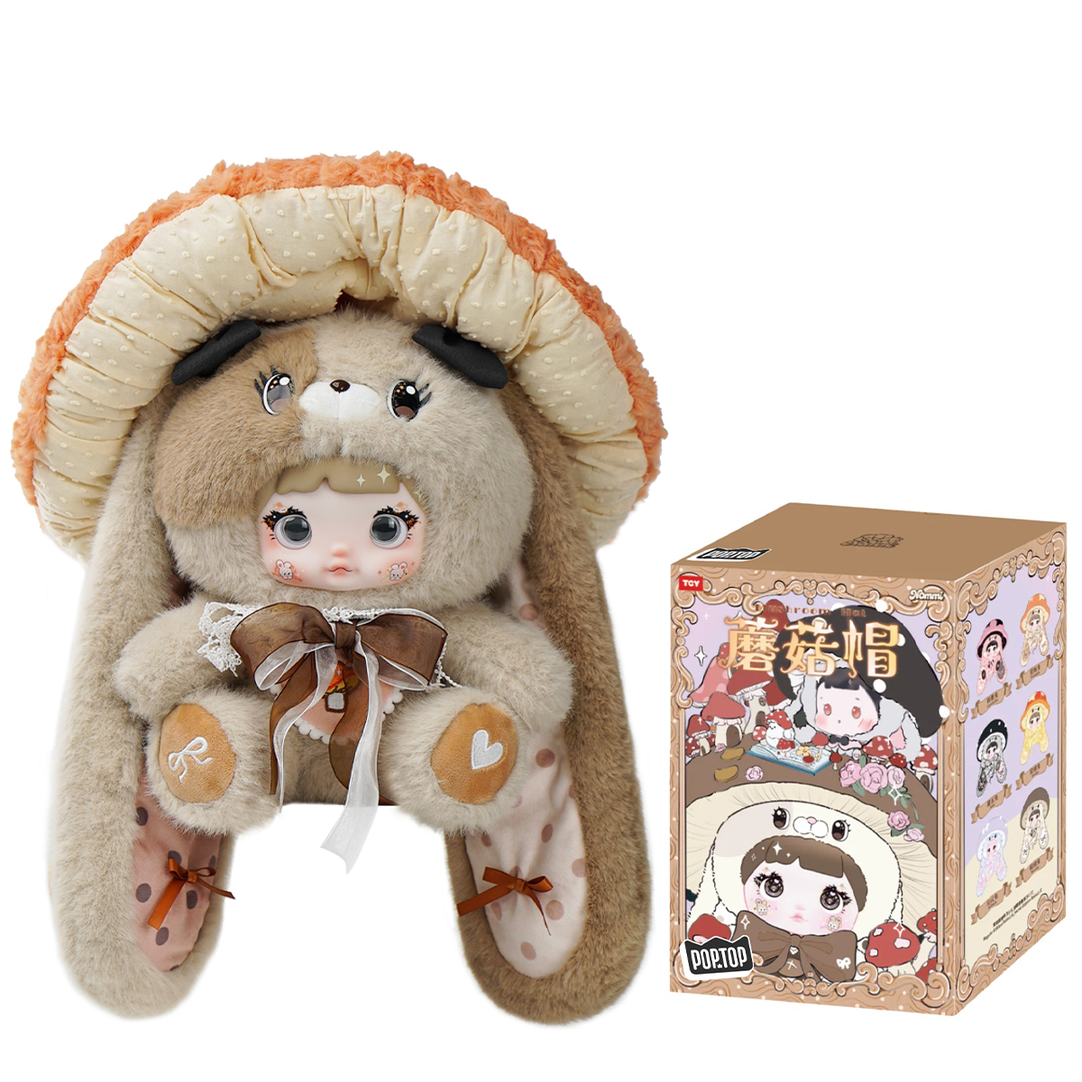 Колекційна м'яка іграшка POP TOP Hi TOY серії "Nommi" - ГРИБОЧКИ 400% (32 см, в ас.)