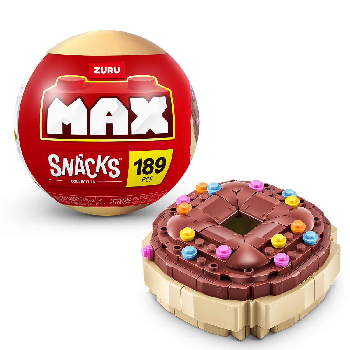 Конструктор в капсулі MAX S1 – СМАКОЛИКИ (в асорт., в диспл.)