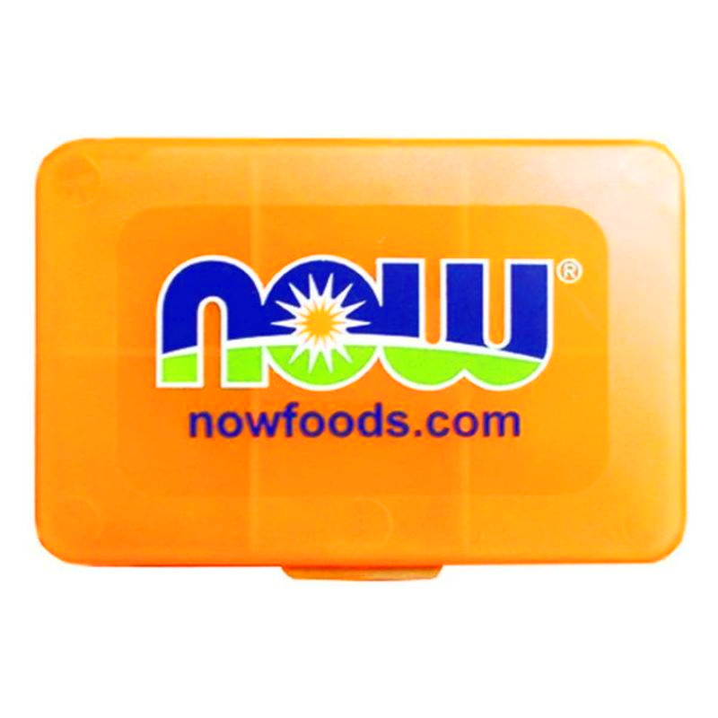 Органайзер для таблеток, таблетниця, Pocket Pack Vitamin Case Small, Now Foods, 6 секцій