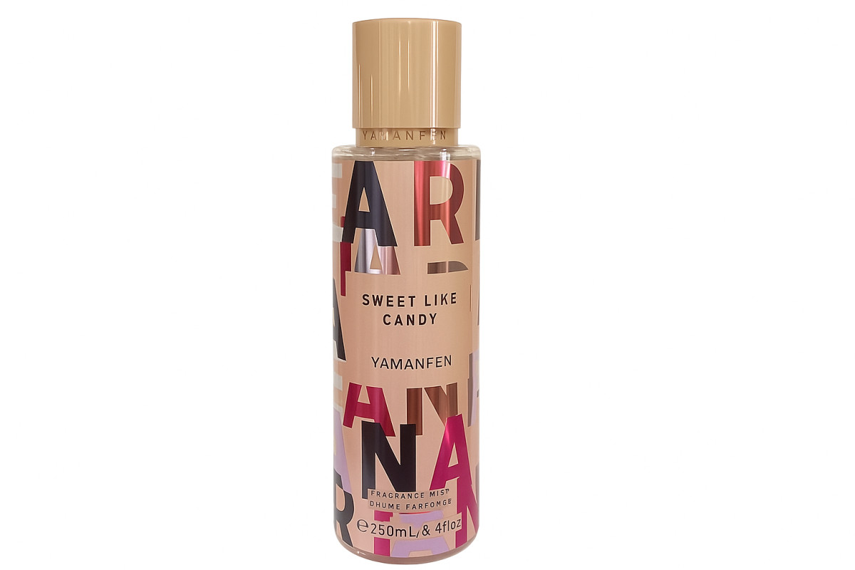 Парфюмированный спрей для тела Yamanfen аналог Ariana Grande Sweet Like Candy 250 ml