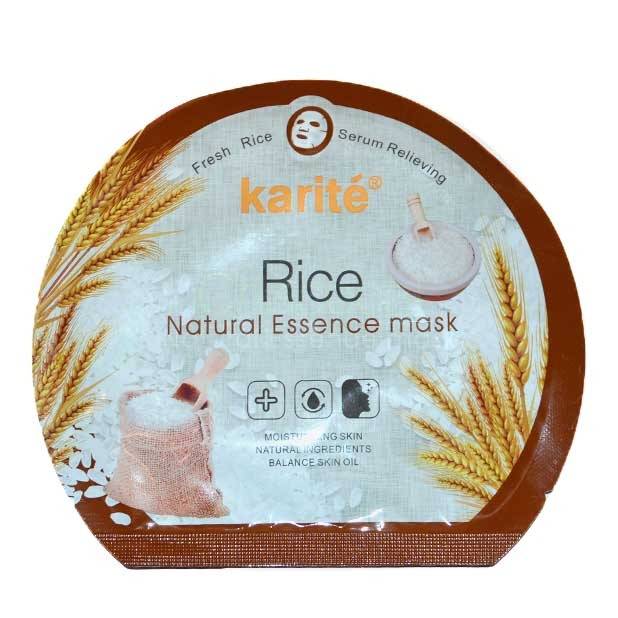 Тканевая маска для лица Rice Natural Essence Mask с экстрактом риса 30 ml