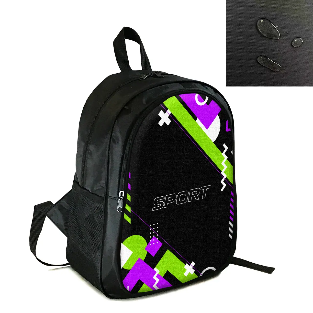 Рюкзак спортивний, шкільний, міський 40×30 см з принтом Sport - дитячий, підлітковий для хлопчика, дівчинки, унісекс (4303)