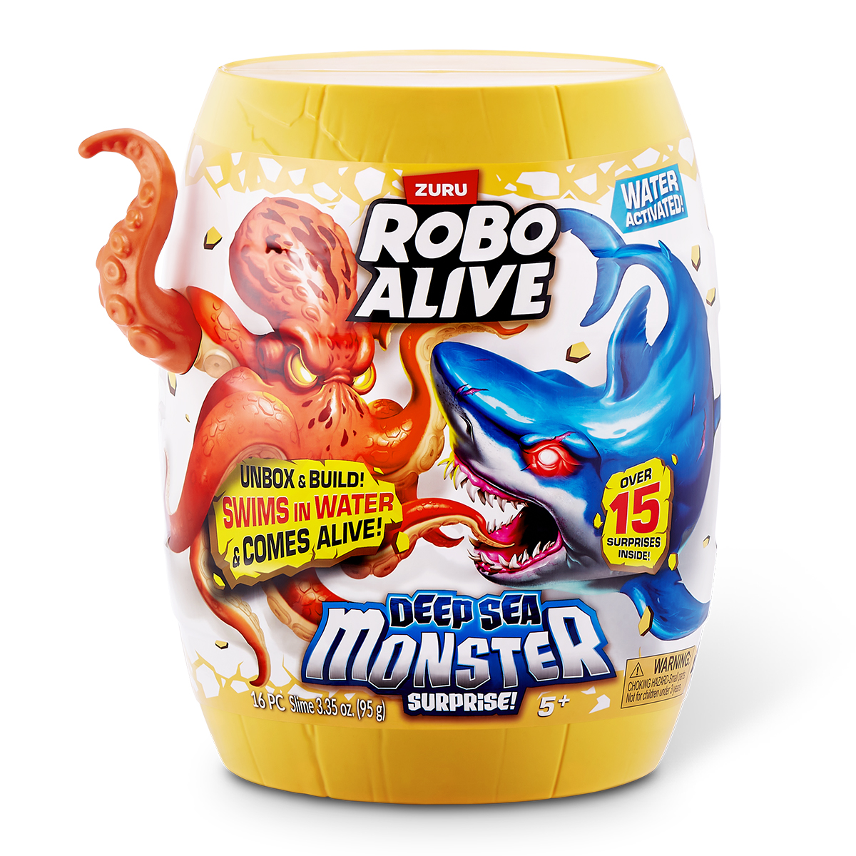 Інтерактивний ігровий набір ROBO ALIVE S1 – ГЛИБОКОВОДНИЙ СЮРПРИЗ. ВОСЬМИНІГ