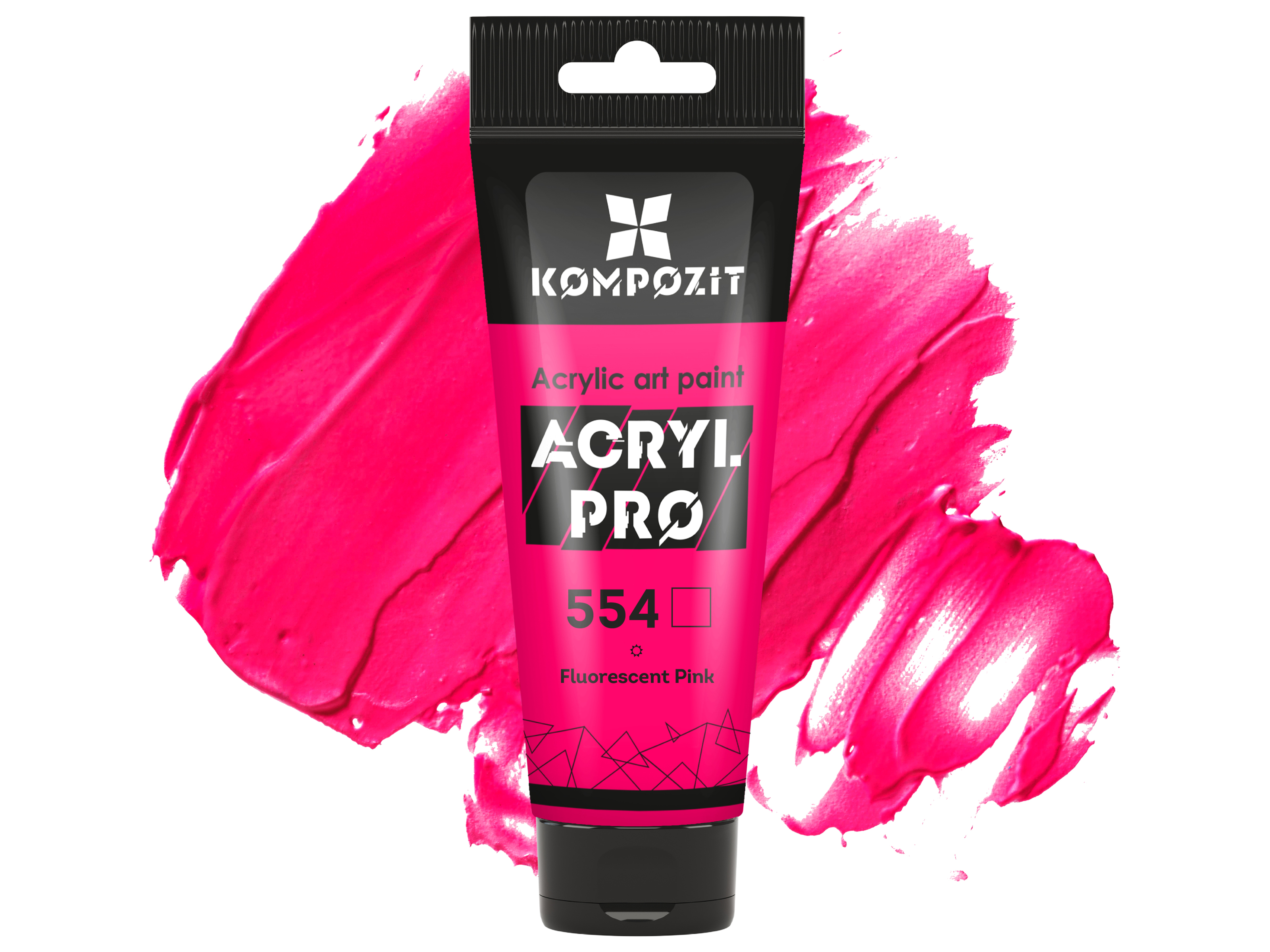 Фарба художня Серія "Флуоресцентна" Acryl PRO ART Kompozit 75 мл