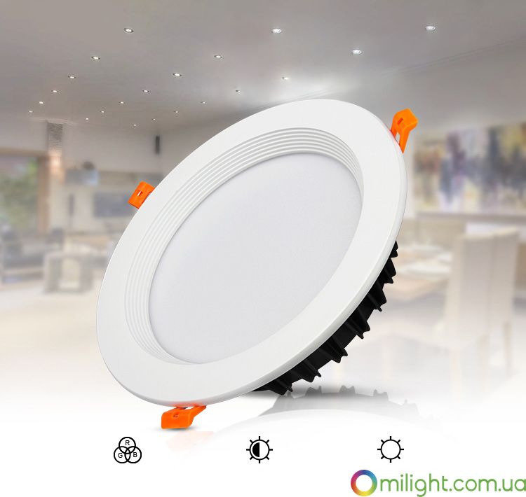 Світильник даунлайт LED RGB+CCT, 25W
