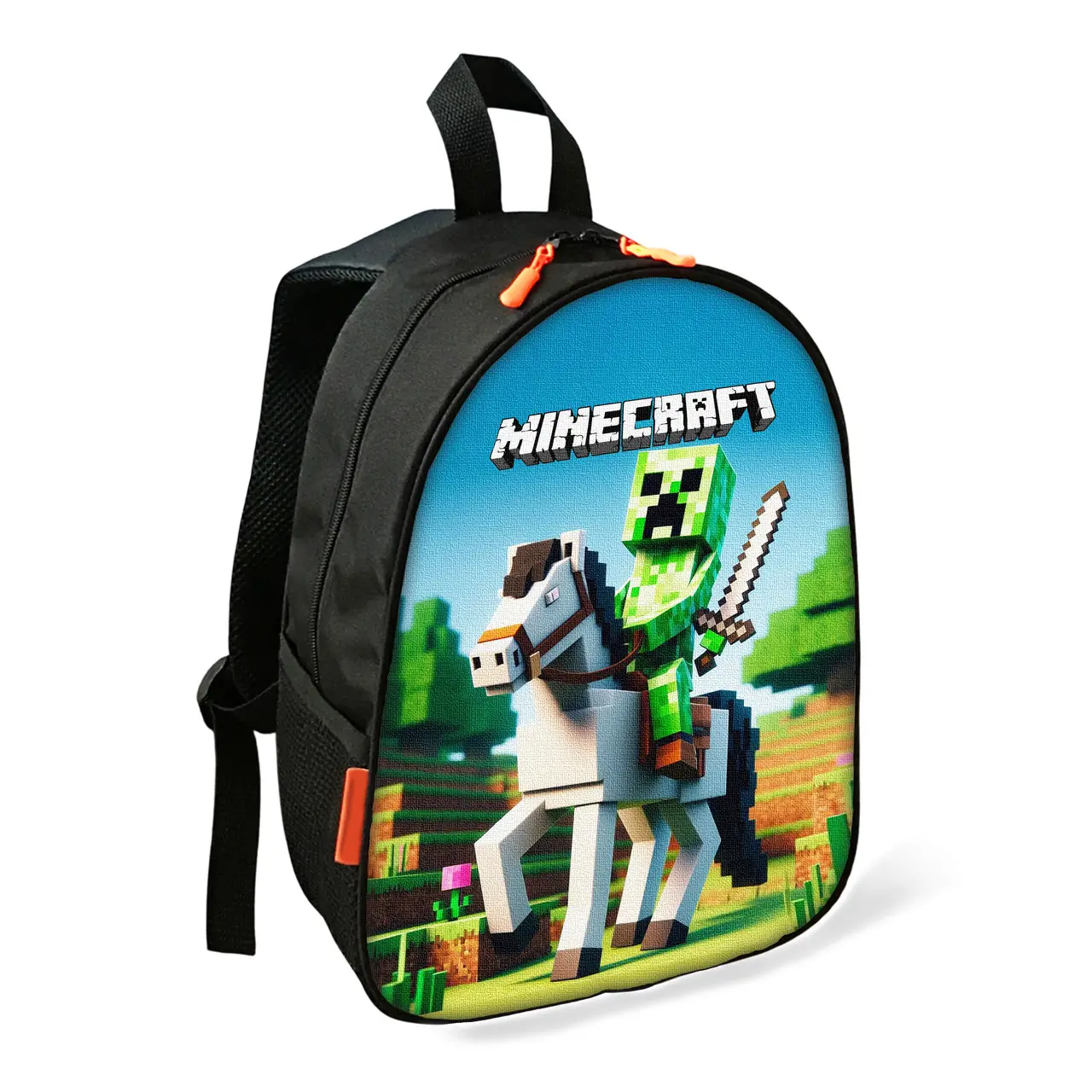 Рюкзак Minecraft Кріпер дитячий шкільний/міський 34х27х13 см для хлопчика (02443)