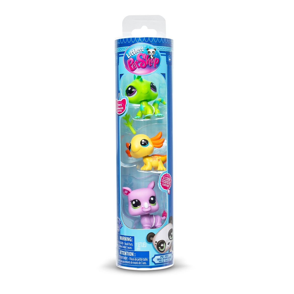 Ігровий набір LITTLEST PET SHOP – НАСТРІЙ ДИКОЇ ПРИРОДИ (3 фігурки, аксес.)