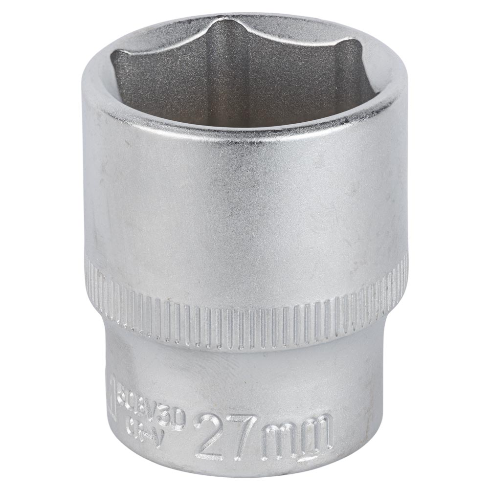 Насадка шестигранная короткая 1/2" 27мм CrV mid SIGMA (6071271)