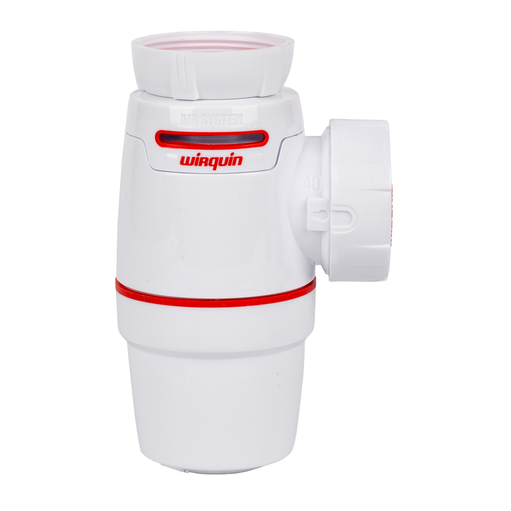 Сифон для кухонной мойки Neo Air 1½"×Ø40мм WIRQUIN (9542331)