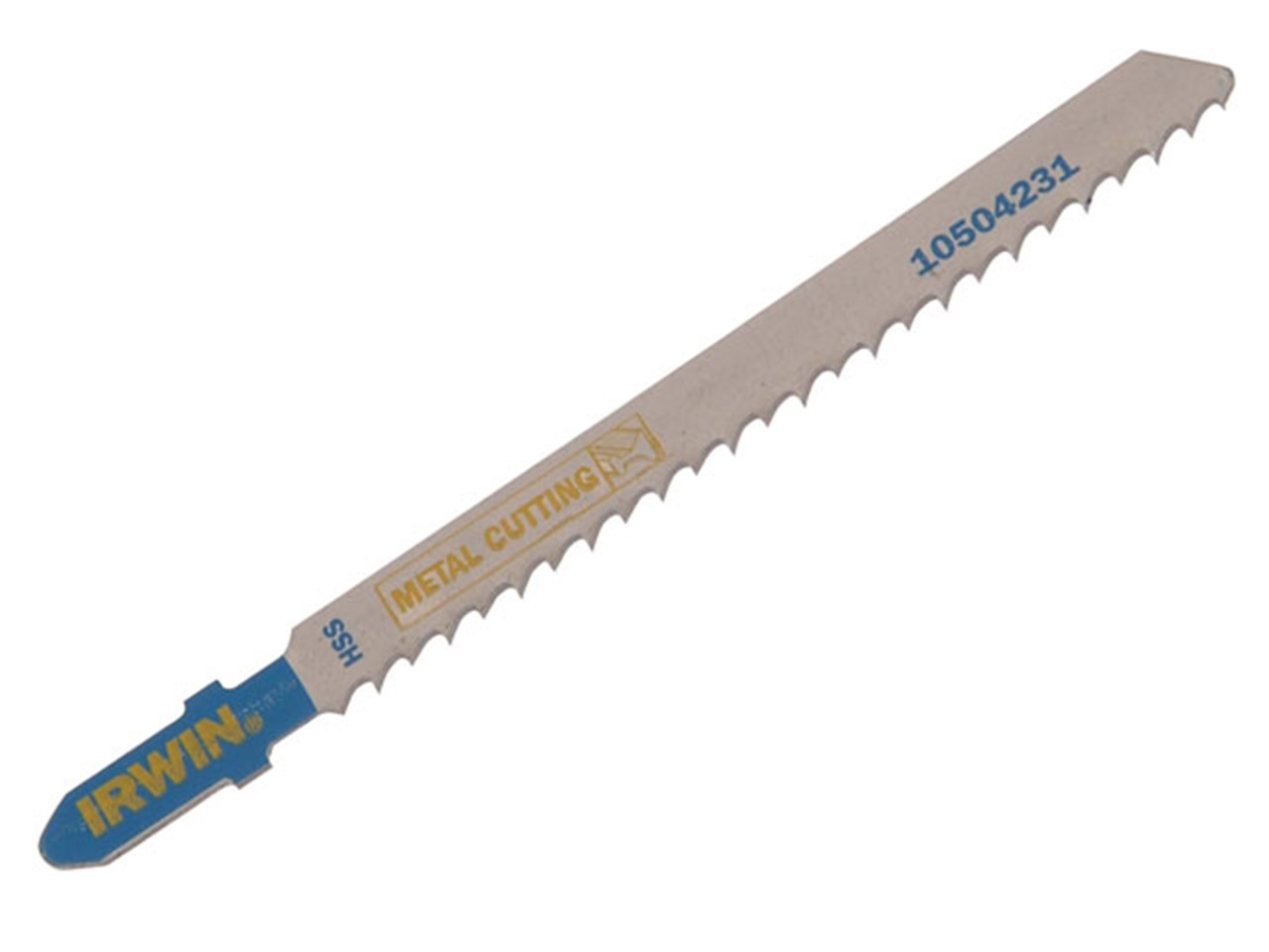 Пилки для лобзика по металу T127D 8TPI HSS 100 мм 5 шт, Irwin 10504231