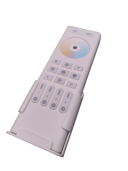 Пульт керування 4-х зонний білий DIM+CCT RF 2.4G Mi Light