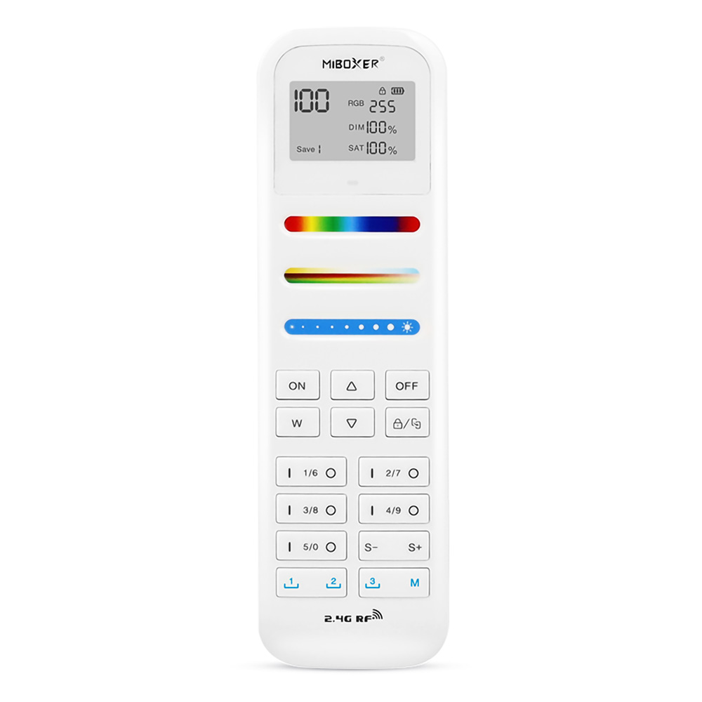 Пульт керування 100-зонний білий White/TUNABLE WHITE/RGB/RGBW/CCT RF 2.4G Mi Light