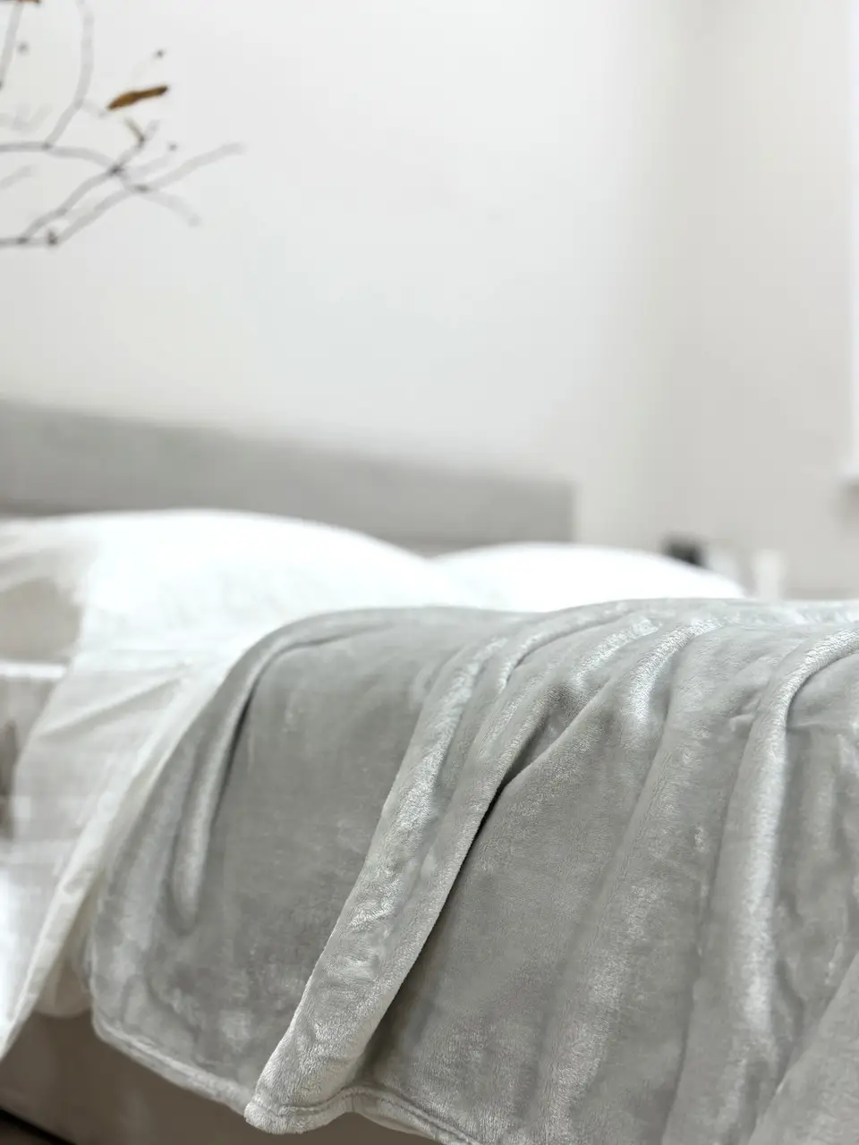 Плед Ecotton 150х220 см Well Soft світло-сірий (24-3615 Cool gray)