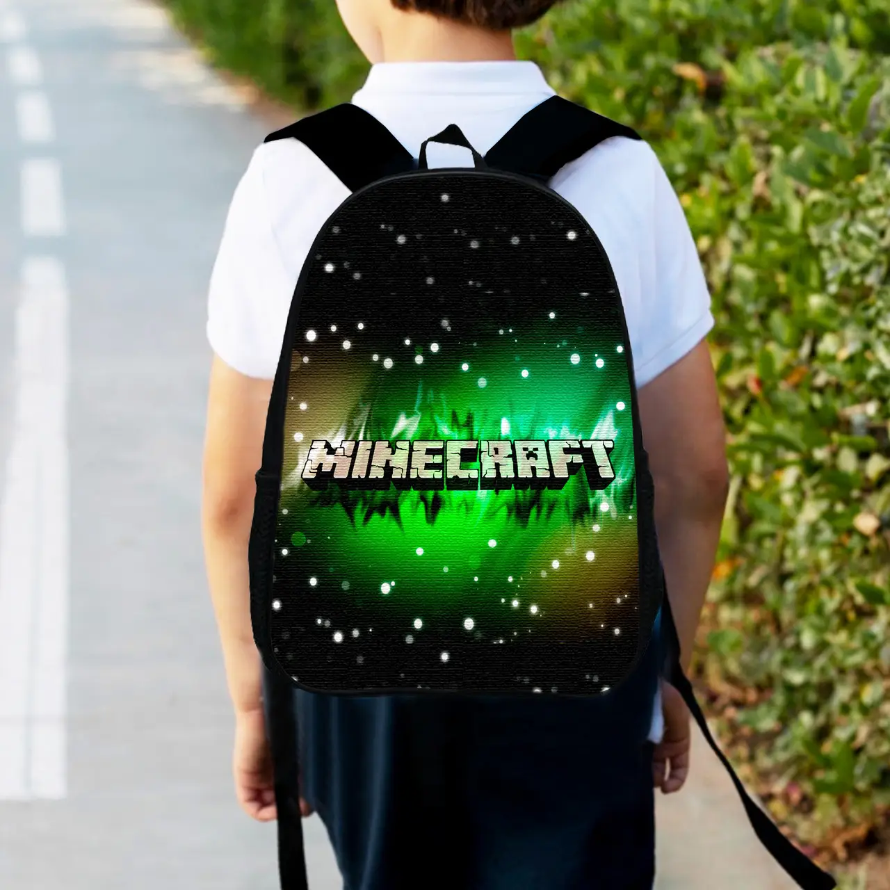 Рюкзак дитячий майнкрафт «Minecraft» 34х27см, оптом і в роздріб шкільний для хлопчика з принтом (00314)