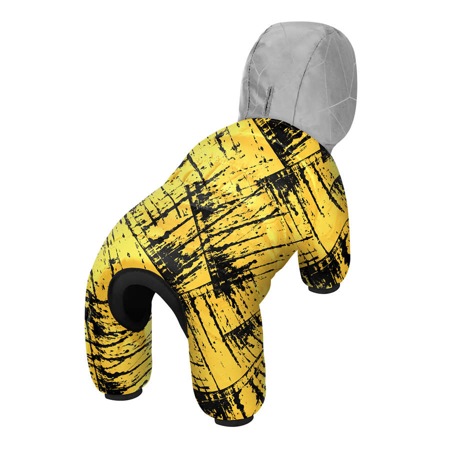 Комбінезон для собак WAUDOG Clothes малюнок "Бетмен ескіз", L55, В 77-79 см, С 47-50 см