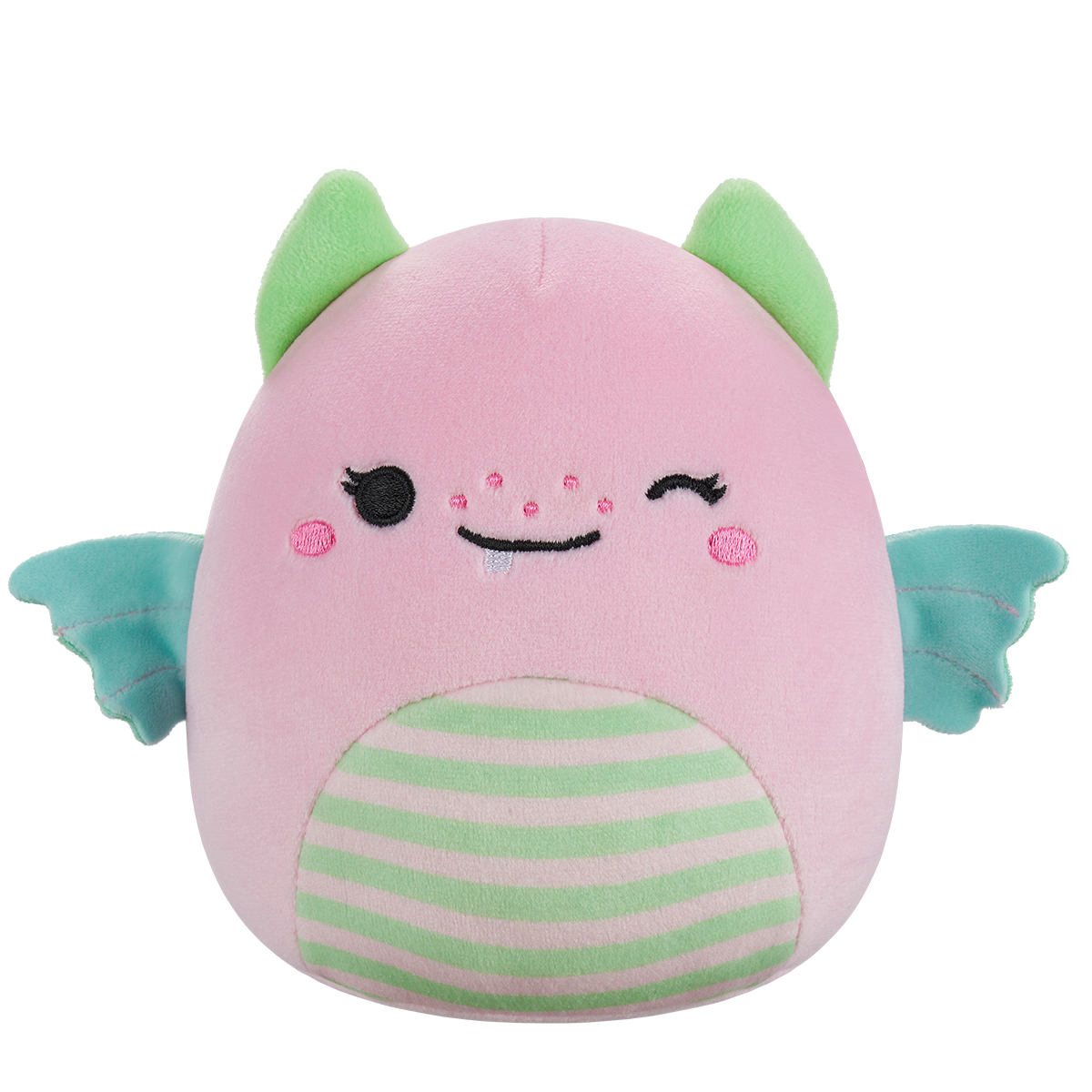 М'яка іграшка SQUISHMALLOWS - РОЖЕВИЙ ДИНО (19 cm)