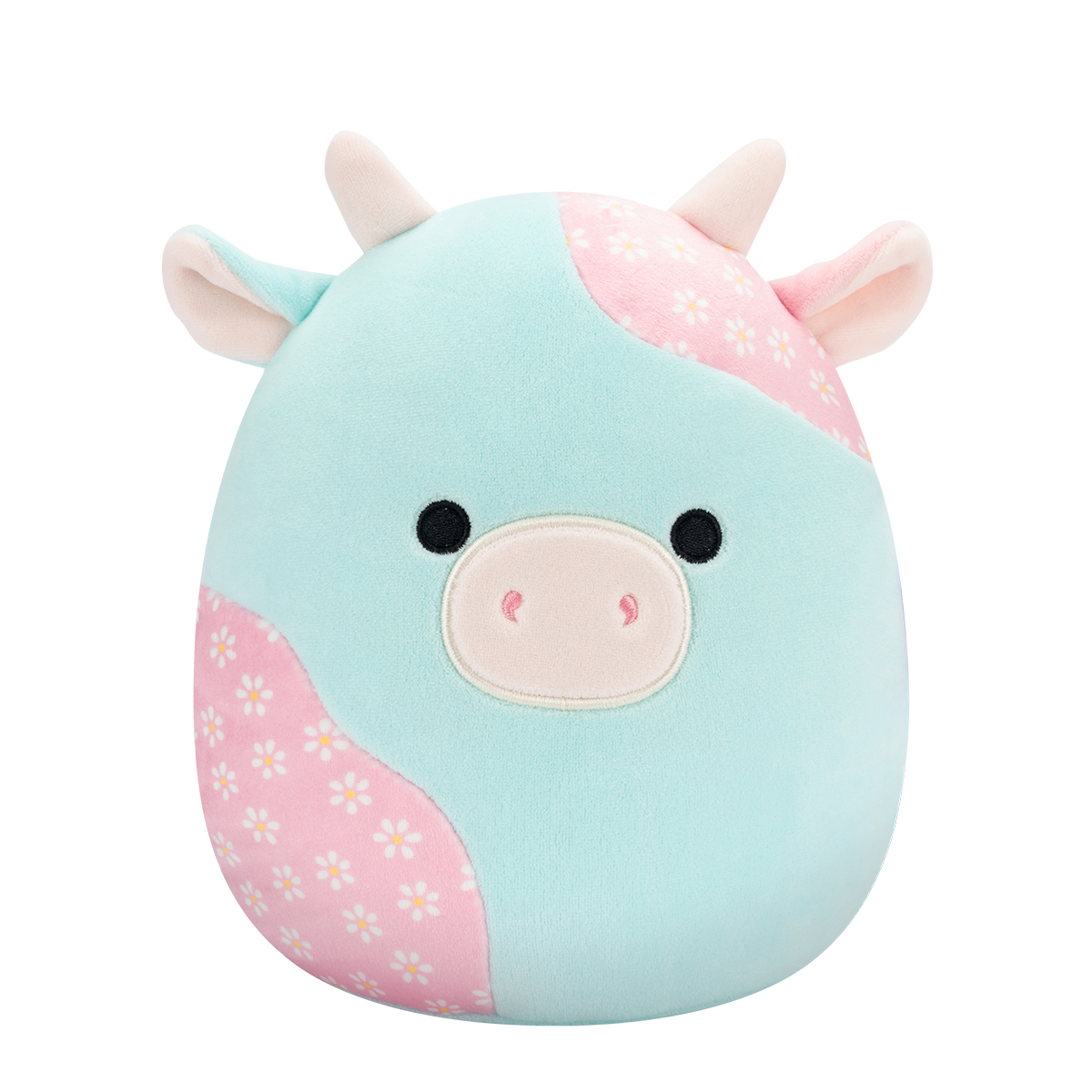 М'яка іграшка SQUISHMALLOWS - М'ЯТНА ПАСТЕЛЬНА КОРІВКА (19 cm)