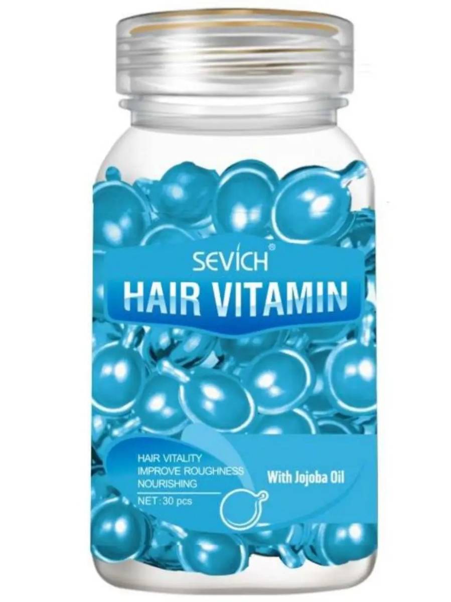 Капсулы для волос «Глубокое Восстановление и Блеск» Sevich Jojoba Oil, 30 капсул