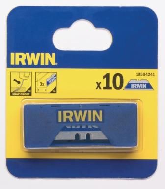 Леза трапеція біметалеві Blue Blades 10 шт, Irwin 10504241