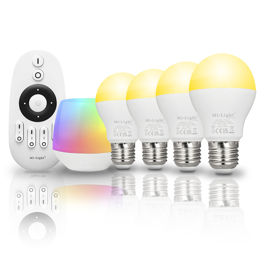 Смарт лампи Tunable White Комплект КЕРУЙ SMART 2.0 MiLight
