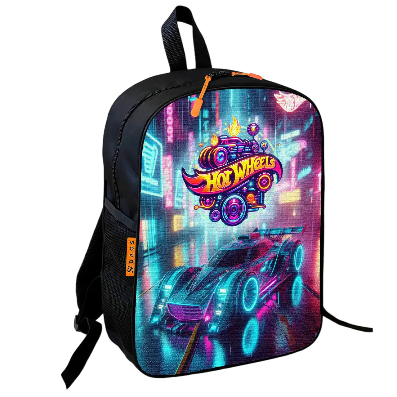 Рюкзак шкільний дитячий Хот Вілс «Hot Wheels» 36х27 см для хлопчика (01043)